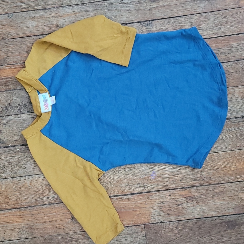 Lularoe toddler sloan raglan tee